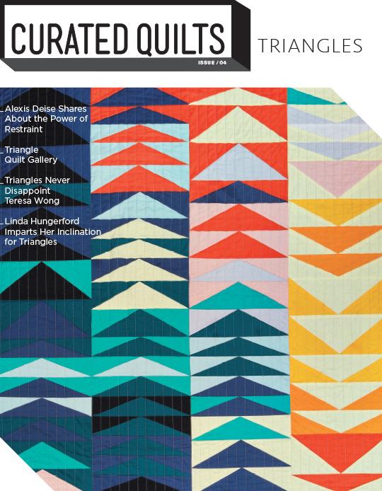 Curated Quilts Issue #4 - Triangles